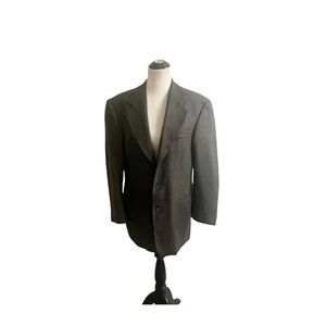 Vintage GianFranco Ruffini Men’s Houndstooth Blazer 100% Lambswool Size 38/Small